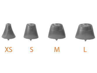 Nasadki / kopułki Click Sleeve z wentylacją do aparatów Signia (Click Sleeve Vented) - 6 szt.