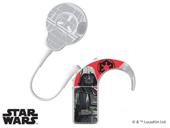 Skórka / naklejki na procesor mowy Cochlear NUCLEUS 8 - Lucasfilm Star Wars - Darth Vader