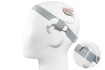 Opaska EasyFlex PRO light do procesorów mowy / implantów - szara