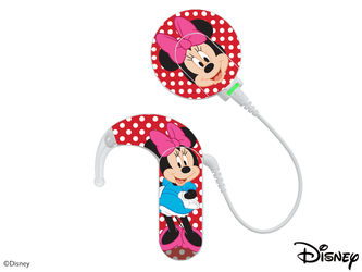 Skórka / naklejki na procesor mowy MED-EL Sonnet 3 - Disney Mickey - Minnie