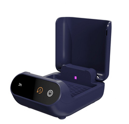 Osuszacz UV SoundLink AID500 UV do ładowalnych aparatów słuchowych - granatowy