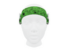 Opaska uniwersalna do procesorów mowy / implantów - zielona w stworki