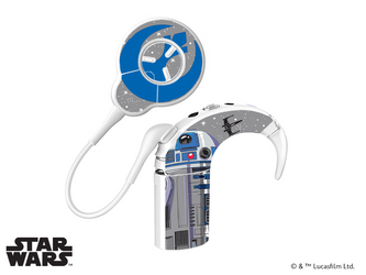 Skórka / naklejki na procesor mowy Cochlear NUCLEUS 7 - Lucasfilm Star Wars - R2D2