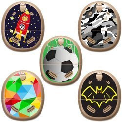 Skórki na procesor Cochlear Kanso - zestaw 1