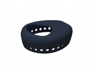 Silikonowe etui ochronne na procesor Cochlear Kanso 2 / 3 - szary