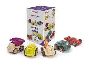 Samochody dla dzieci ECO 5 szt Miniland