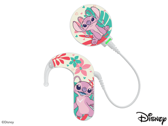 Skórka / naklejki na procesor mowy MED-EL Sonnet 3 - Disney Lilo&Stitch - Angel