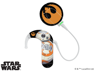 Skórka / naklejki na procesor mowy MED-EL Sonnet 3 - Lucasfilm Star Wars - BB8