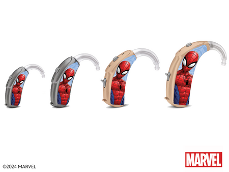 Skórki / naklejki na aparaty słuchowe - Marvel Spider-Man