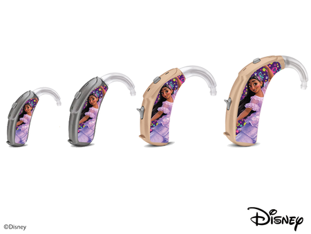 Skórki / naklejki na aparaty słuchowe - Disney Encanto - Isabela