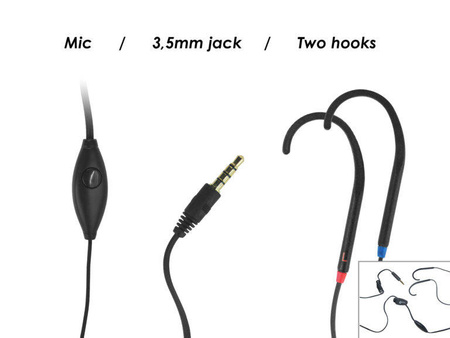 Geemarc CL HOOK 8 - pętle indukcyjne / zaczepy na ucho z mikrofonem