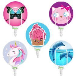 Skórki na cewkę MED-EL DL - zestaw 3