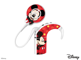 Skórka / naklejki na procesor mowy Cochlear NUCLEUS 7 - Disney Mickey - Mickey