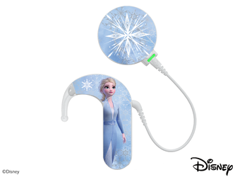 Skórka / naklejki na procesor mowy MED-EL Sonnet 3 - Disney Frozen - Elsa