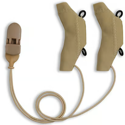 Ear Gear M1 - osłonki na dwa procesory z zawieszką i zaczepem do okularów