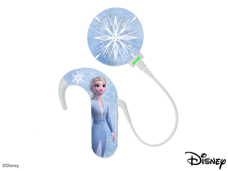Skórka / naklejki na procesor mowy MED-EL Sonnet 1 / 2 - Disney Frozen - Elsa
