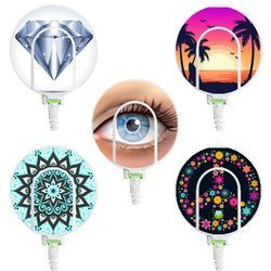 Skórki na cewkę MED-EL DL - zestaw 4