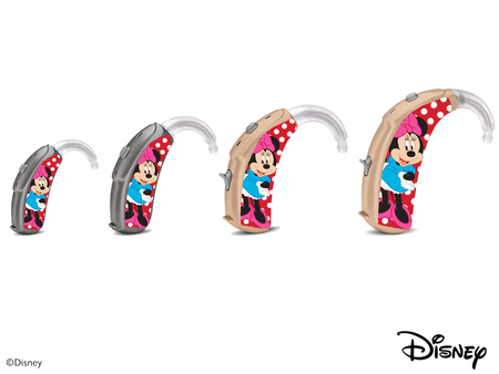 Skórki / naklejki na aparaty słuchowe - Disney Mickey - Minnie
