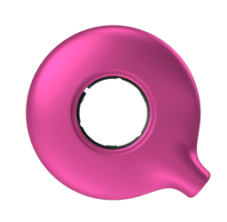 Cewka / antena SD do procesora Oticon Medical Neuro 2 - mocny róż (C057)