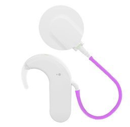 Spring ochraniacz na kabelek liliowy