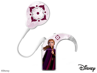 Skórka / naklejki na procesor mowy Cochlear NUCLEUS 8 - Disney Kraina Lodu - Anna