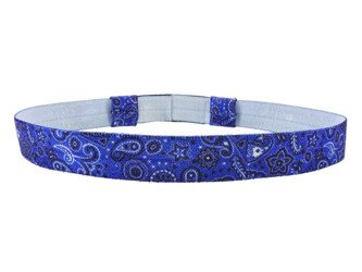 Opaska EasyFlex do aparatów słuchowych i/lub procesorów mowy - niebieska wzorki