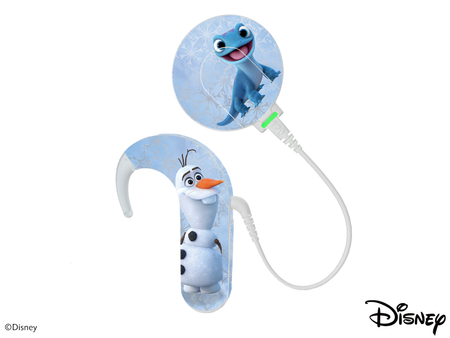Skórka / naklejki na procesor mowy MED-EL Sonnet 1 / 2 - Disney Frozen - Olaf