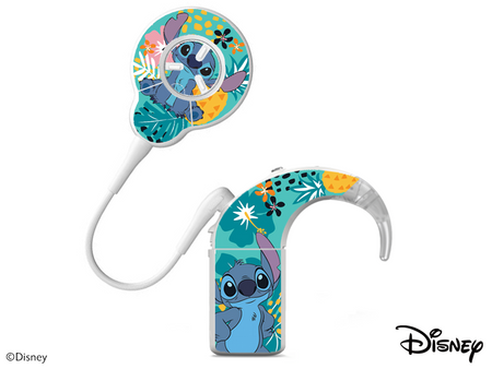 Skórka / naklejki na procesor mowy Cochlear NUCLEUS 8 - Disney Lilo&Stitch - Stitch