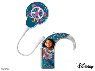 Skórka / naklejki na procesor mowy Cochlear NUCLEUS 8 - Disney Encanto - Mirabel