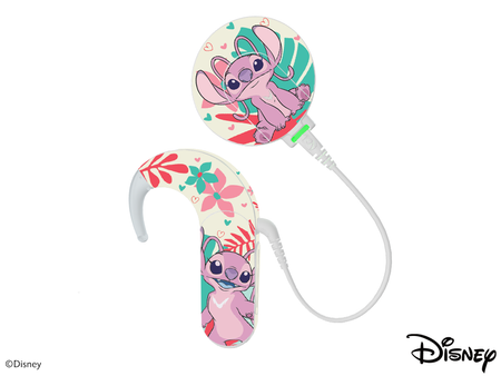 Skórka / naklejki na procesor mowy MED-EL Sonnet 1 / 2 - Disney Lilo&Stitch - Angel