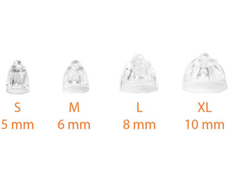Nasadki / kopułki miniFit Open do aparatów słuchowych Oticon (miniFit Open Domes) - 10 szt.
