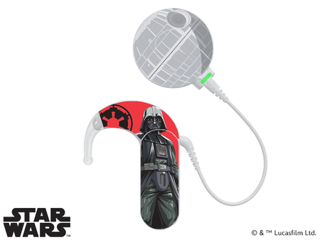 Skórka / naklejki na procesor mowy MED-EL Sonnet 3 - Lucasfilm Star Wars - Darth Vader
