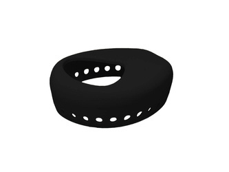 Silikonowe etui ochronne na procesor Cochlear Kanso 2 / 3 - czarny