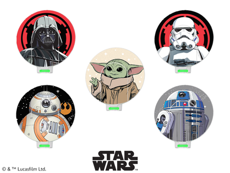Skórki / naklejki na cewkę MED-EL DL - Lucasfilm Star Wars