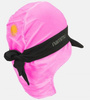 Czepek Nammu do pływania UV z daszkiem i ochroną karku do procesorów mowy / implantów - różowy