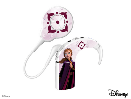 Skórka / naklejki na procesor mowy Cochlear NUCLEUS 7 - Disney Frozen - Anna