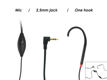 Geemarc CL HOOK 1 - pętla indukcyjna / zaczep na ucho z mikrofonem