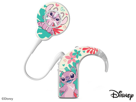 Skórka / naklejki na procesor mowy Cochlear NUCLEUS 8 - Disney Lilo&Stitch - Angel