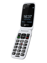 Telefon komórkowy z klapką dla seniora / niedosłyszącego Geemarc CL8700 (składany)