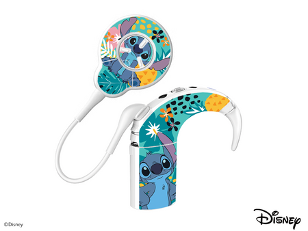 Skórka / naklejki na procesor mowy Cochlear NUCLEUS 7 - Disney Lilo&Stitch - Stitch