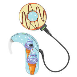 Skórka / naklejki na procesor mowy MED-EL Sonnet 1/ 2 - lody