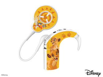 Skórka / naklejki na procesor mowy Cochlear NUCLEUS 7 - Disney Król Lew