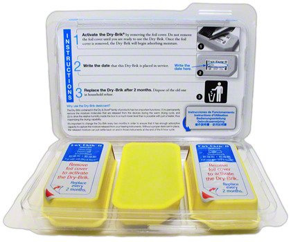 Wkłady Dry-Brik do osuszacza II Zephyr / Global II | HIGIENA