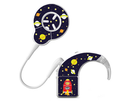 Skórka na procesor Cochlear NUCLEUS 8 - RAKIETA