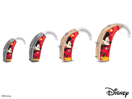 Skórki / naklejki na aparaty słuchowe - Disney Mickey - Mickey