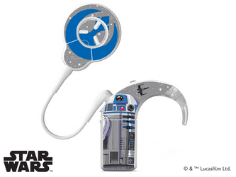 Skórka / naklejki na procesor mowy Cochlear NUCLEUS 8 - Lucasfilm Star Wars - R2D2