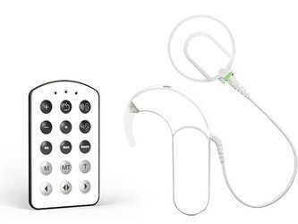 Skórka / naklejki na procesor mowy MED-EL Sonnet - biały