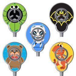 Skórki na cewkę Cochlear Nucleus 7 / 8 - zestaw 1