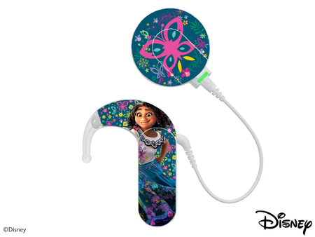 Skórka / naklejki na procesor mowy MED-EL Sonnet 3 - Disney Encanto - Mirabel