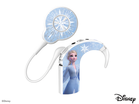 Skórka / naklejki na procesor mowy Cochlear NUCLEUS 7 - Disney Frozen - Elsa